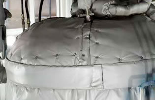 可拆卸封頭<a href=http://www.myfengqiao.cn/e/tags/?tagname=%E4%BF%9D%E6%B8%A9%E9%9A%94%E7%83%AD target=_blank class=infotextkey>保溫隔熱</a>套