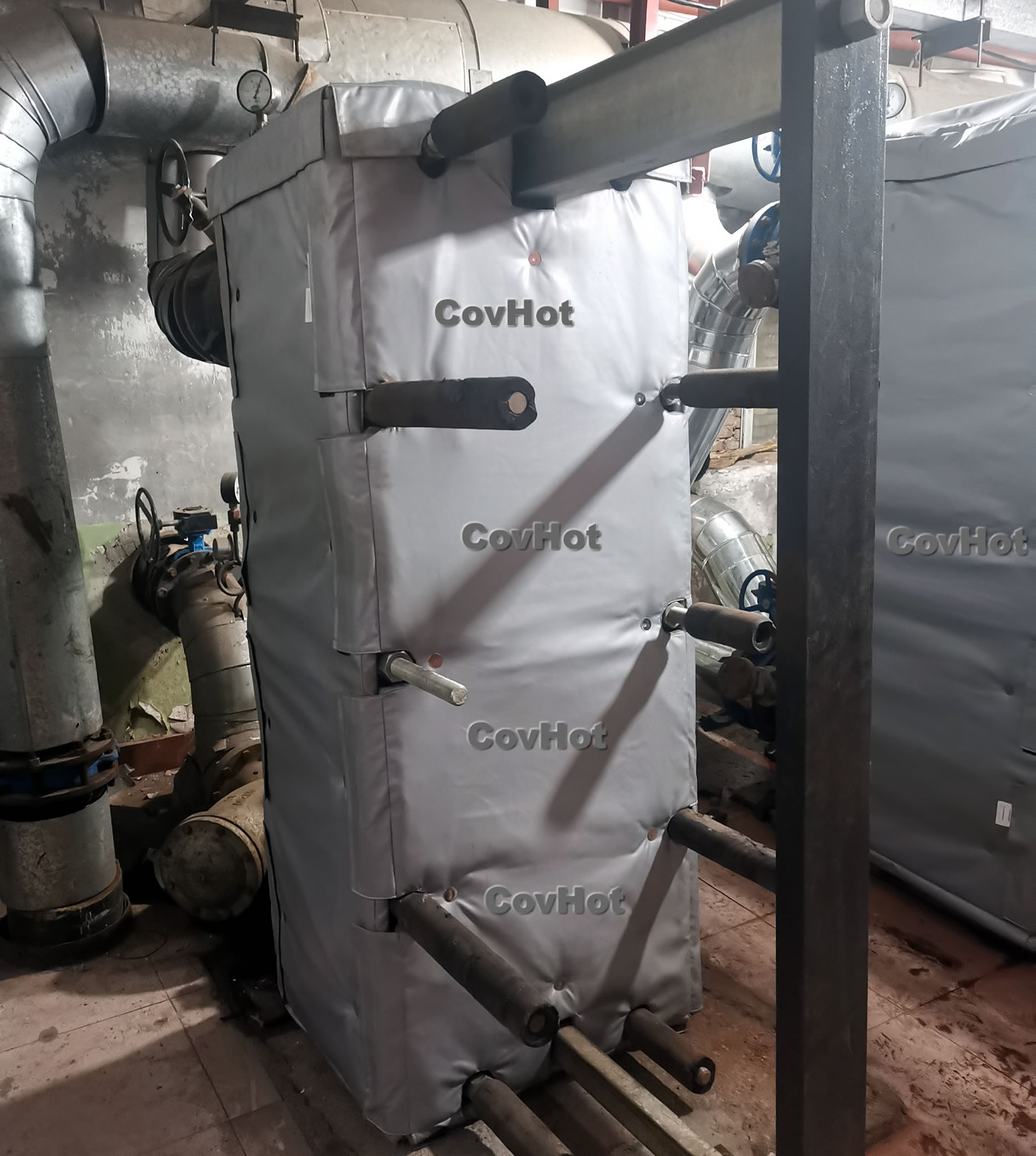 可拆卸板式<a href=http://www.myfengqiao.cn/e/tags/?tagname=%E6%8D%A2%E7%83%AD%E5%99%A8%E4%BF%9D%E6%B8%A9 target=_blank class=infotextkey>換熱器保溫</a>套